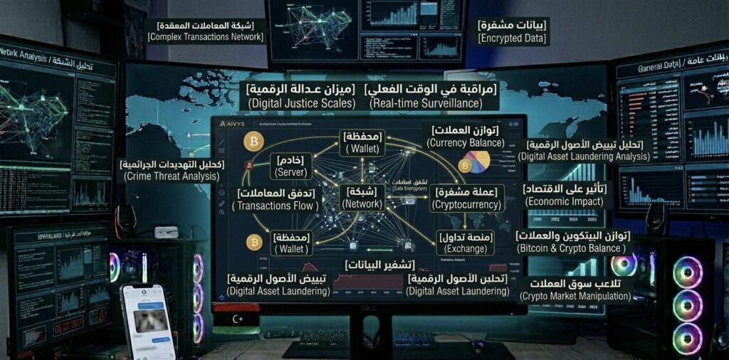 هل تُعد جريمة غسل الأموال عبر العملات الرقمية (Crypto Money Laundering) أخطر تهديد خفييواجه الاقتصاد العالمي الحديث