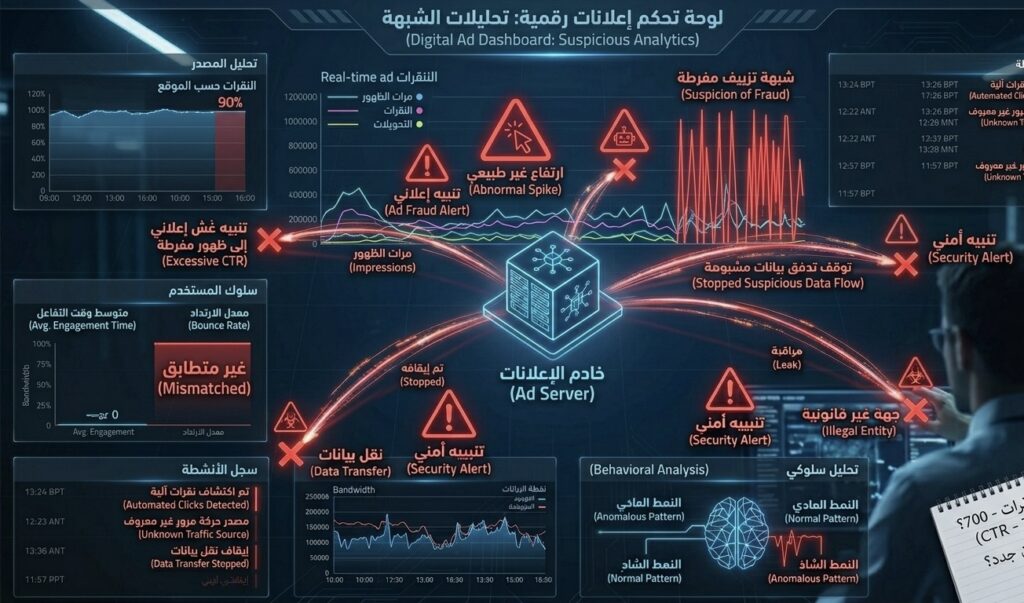 هل تُعد جريمة التضليل الإعلاني الرقمي (Digital Advertising Fraud) أخطر تهديد خفي يضرب مصداقية التسويق في بيئة الأعمال الحديثة؟