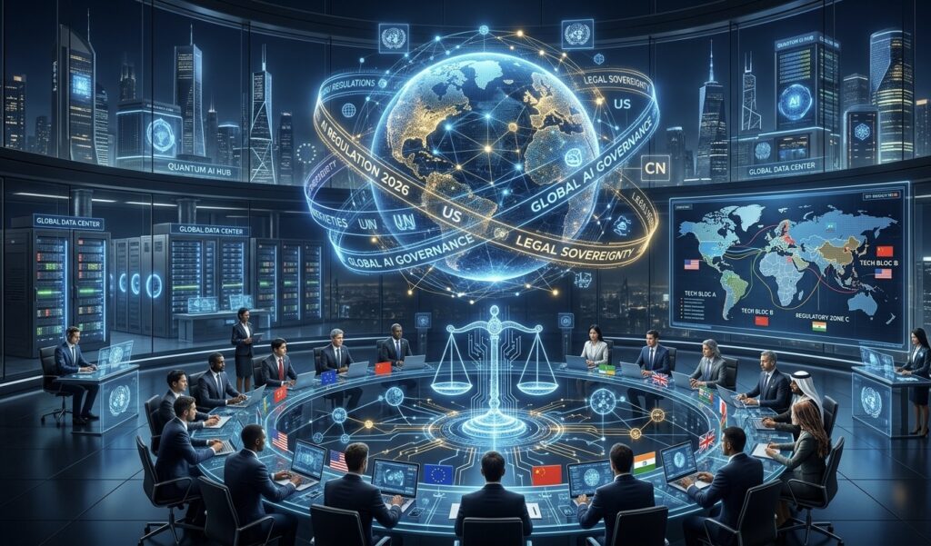 Are Emerging International AI Regulations Redrawing the Boundaries of Legal Sovereignty and the Balance of Political Power Between States in 2026?